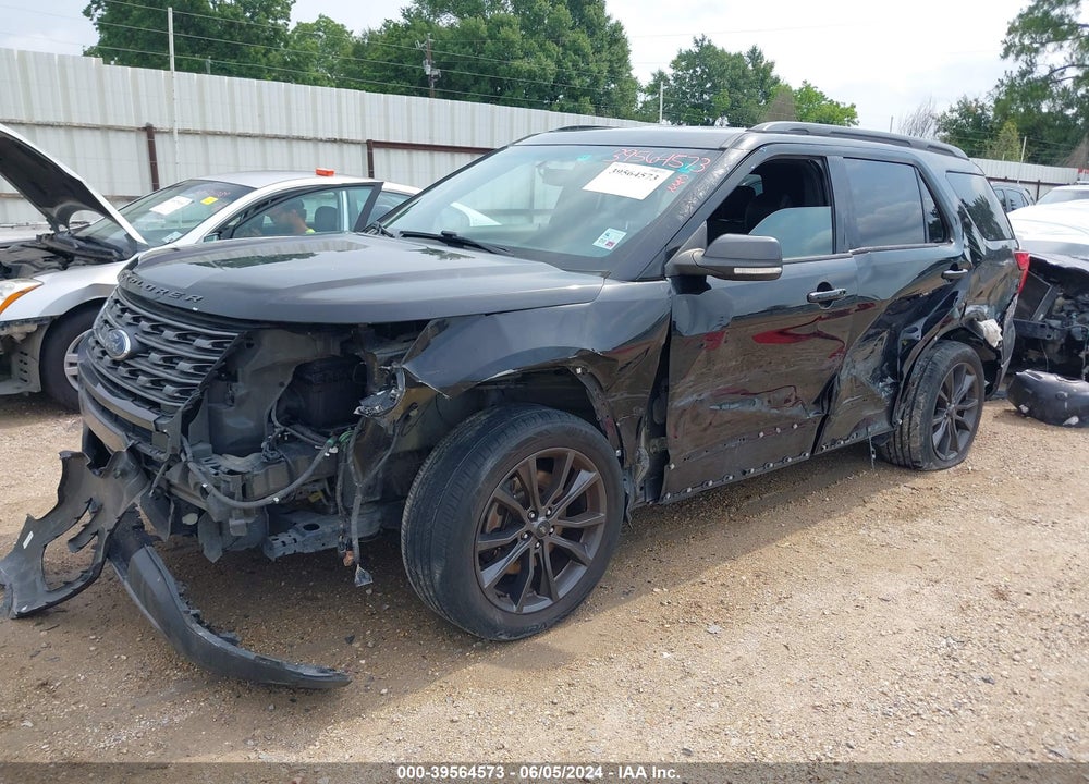 2017 FORD EXPLORER XLT VIN: 1FM5K7D88HGE35596