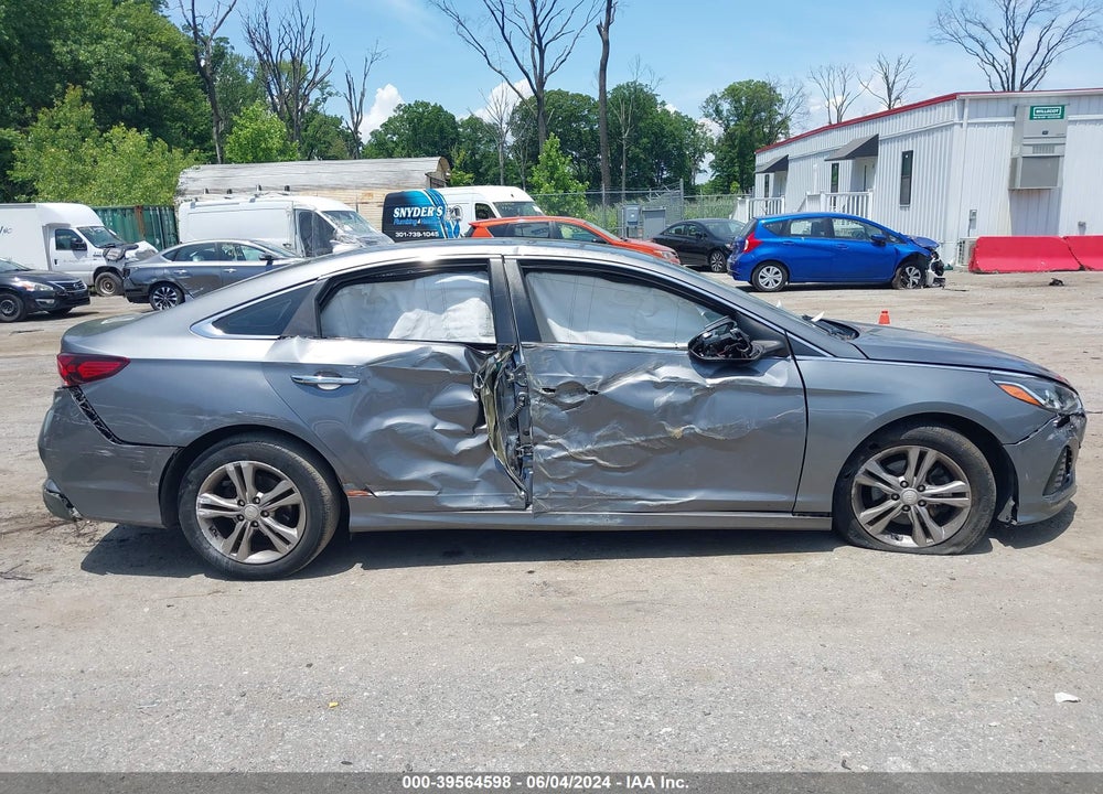 2019 HYUNDAI SONATA SEL VIN: 5NPE34AFXKH784538