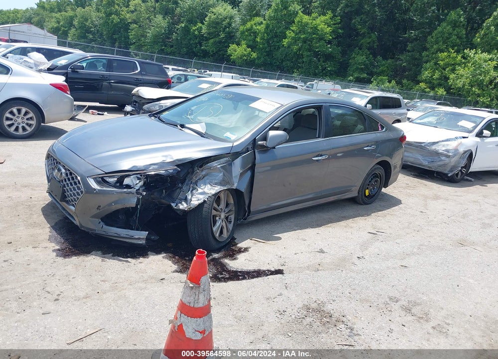 2019 HYUNDAI SONATA SEL VIN: 5NPE34AFXKH784538
