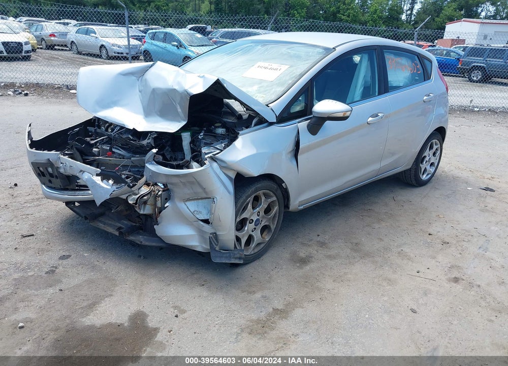 2012 FORD FIESTA SES VIN: 3FADP4FJ1CM125424