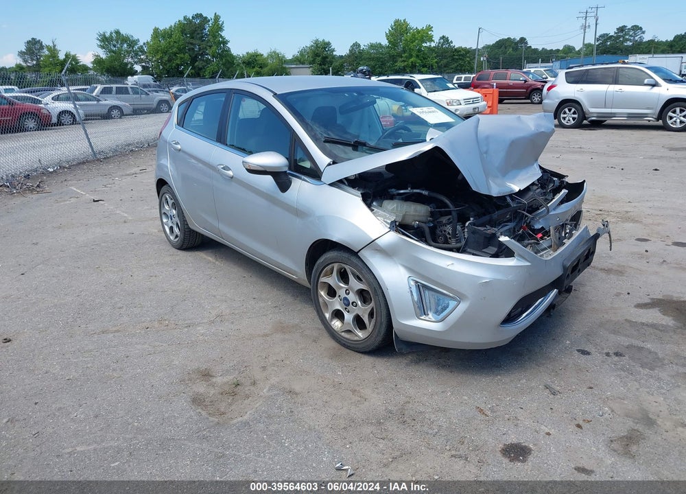 2012 FORD FIESTA SES VIN: 3FADP4FJ1CM125424