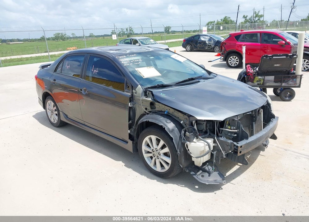 2010 TOYOTA COROLLA S VIN: 2T1BU4EE9AC469975