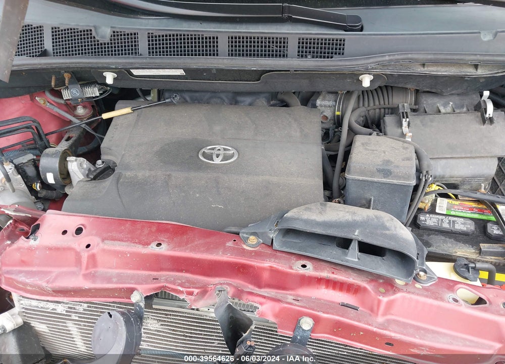 2011 TOYOTA SIENNA VIN: 5TDKK3DC9BS140301