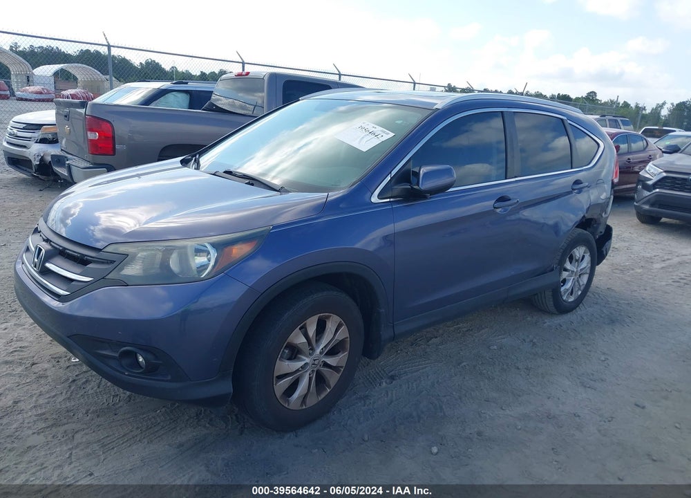 2013 HONDA CR-V EX-L VIN: 5J6RM3H75DL029202