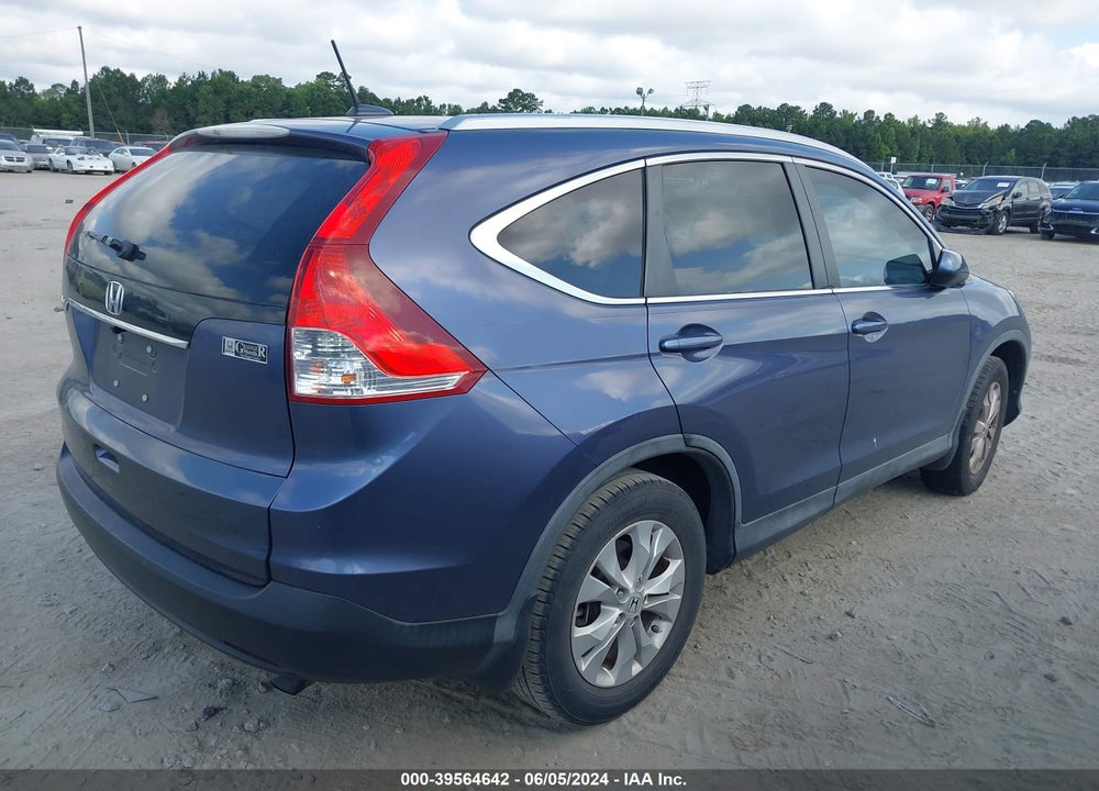 2013 HONDA CR-V EX-L VIN: 5J6RM3H75DL029202