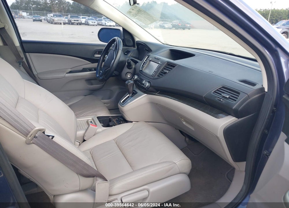 2013 HONDA CR-V EX-L VIN: 5J6RM3H75DL029202