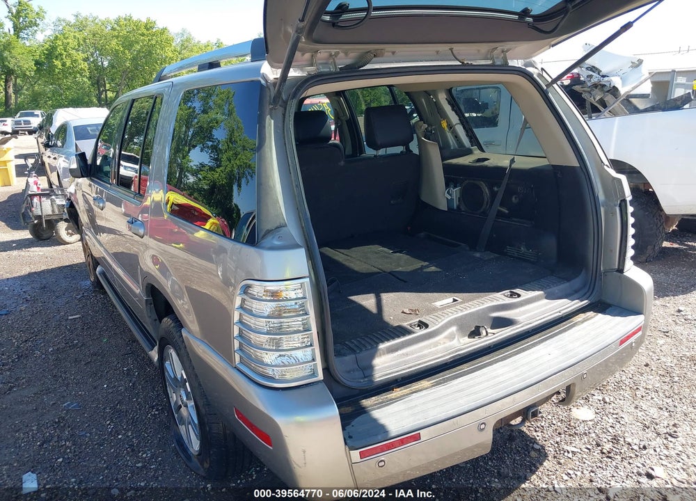 2008 MERCURY MOUNTAINEER PREMIER VIN: 4M2EU48E18UJ04478