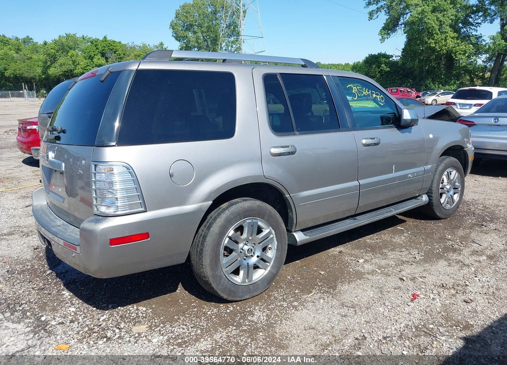 2008 MERCURY MOUNTAINEER PREMIER VIN: 4M2EU48E18UJ04478
