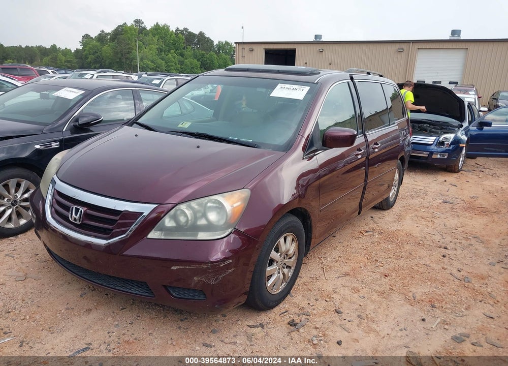 2009 HONDA ODYSSEY EX-L VIN: 5FNRL38689B040608