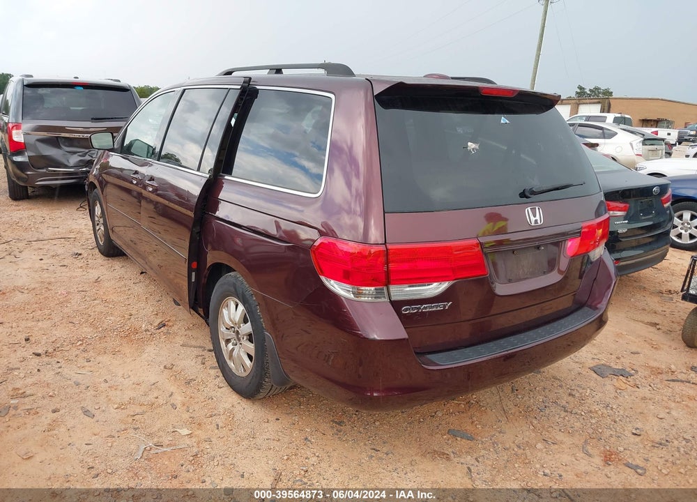 2009 HONDA ODYSSEY EX-L VIN: 5FNRL38689B040608