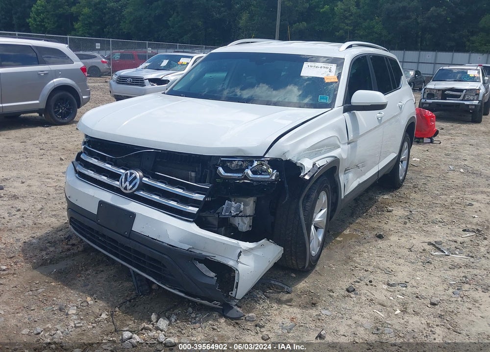 2018 VOLKSWAGEN ATLAS VIN: 1V2DR2CA2JC520982