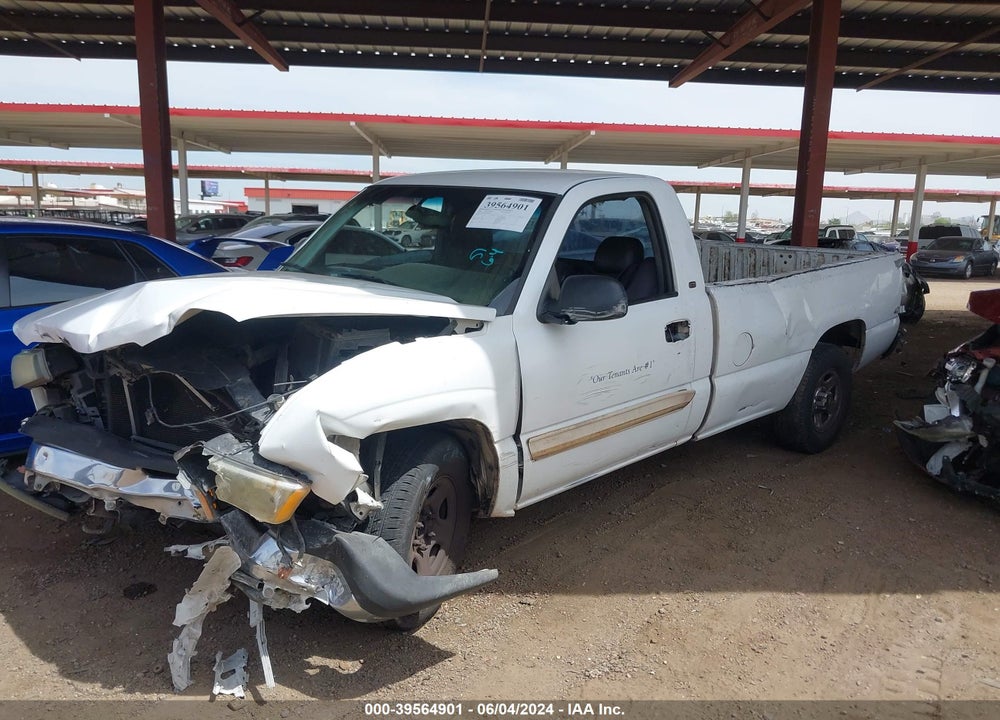 2004 CHEVROLET SILVERADO 1500 WORK TRUCK VIN: 1GCEC14X44Z282607