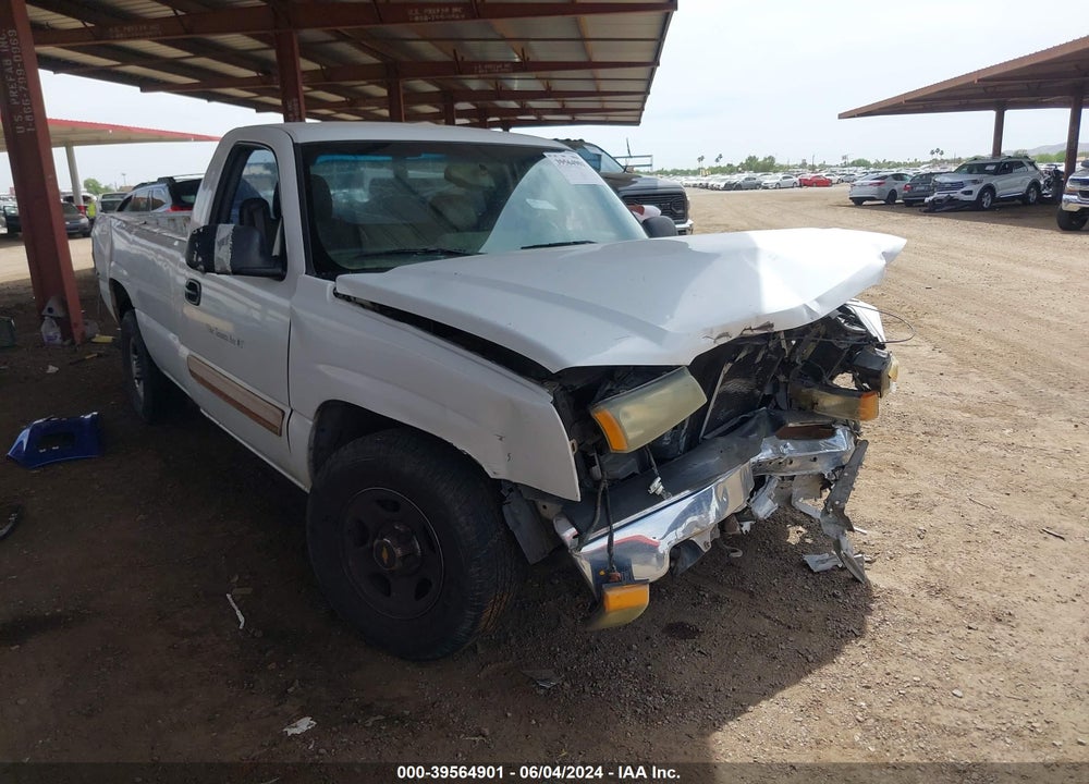 2004 CHEVROLET SILVERADO 1500 WORK TRUCK VIN: 1GCEC14X44Z282607