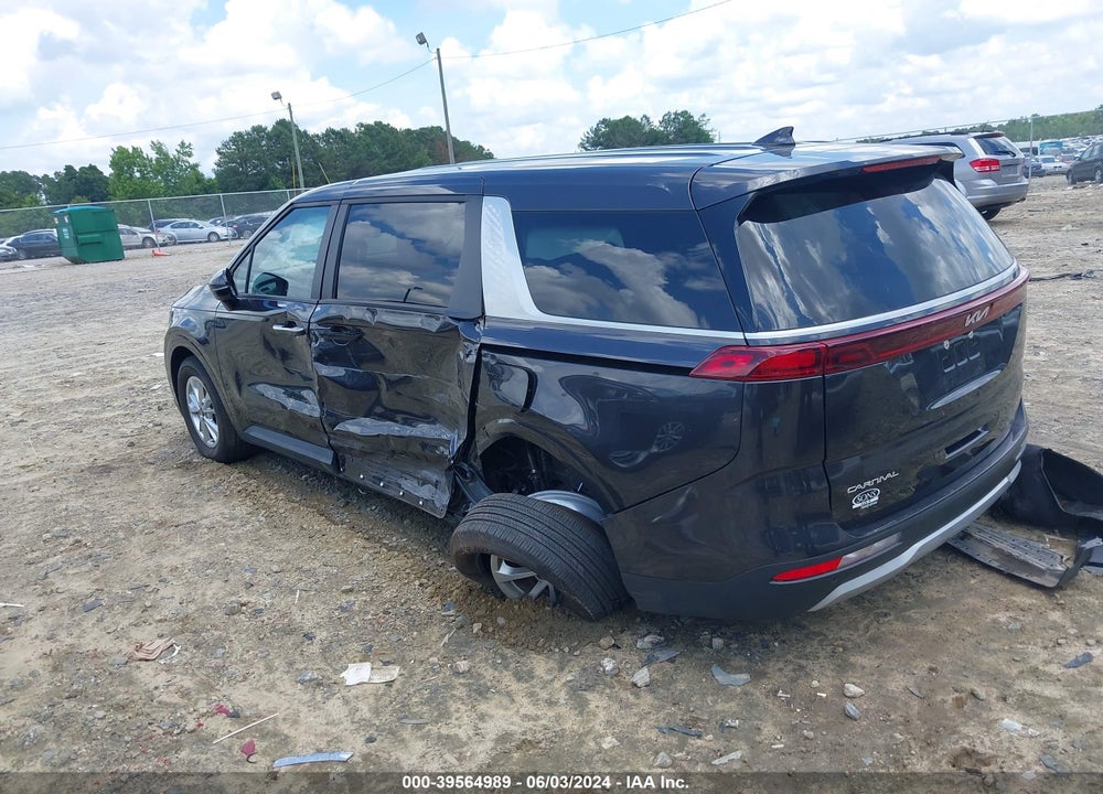 2023 KIA CARNIVAL MPV LX VIN: KNDNB4H3XP6257776