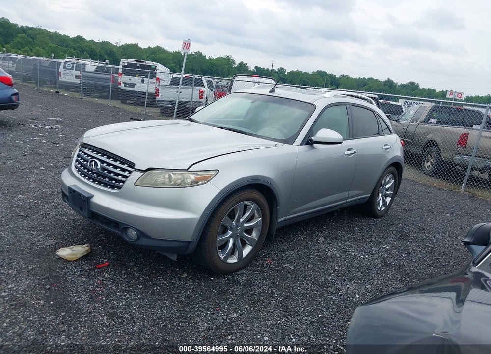 2004 INFINITI FX35 VIN: JNRAS08W04X217648