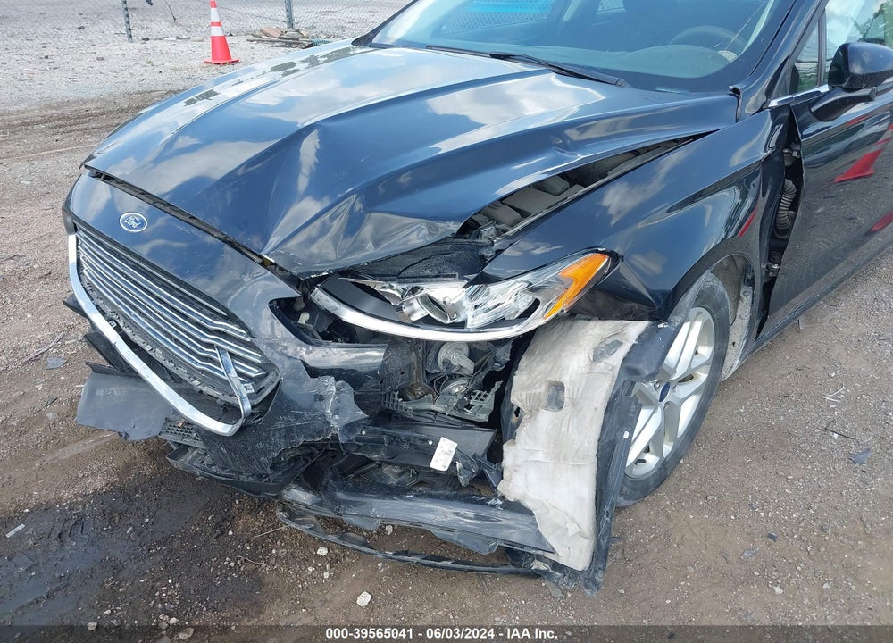 2016 FORD FUSION SE VIN: 3FA6P0H75GR288850