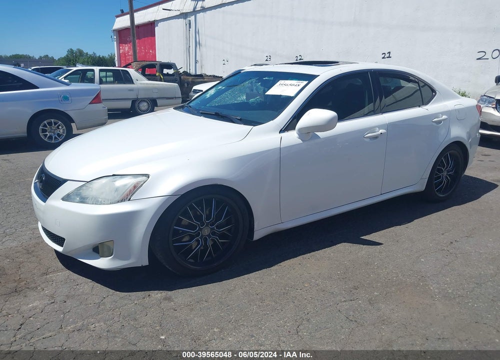 2007 LEXUS IS 250 VIN: JTHBK262172039894
