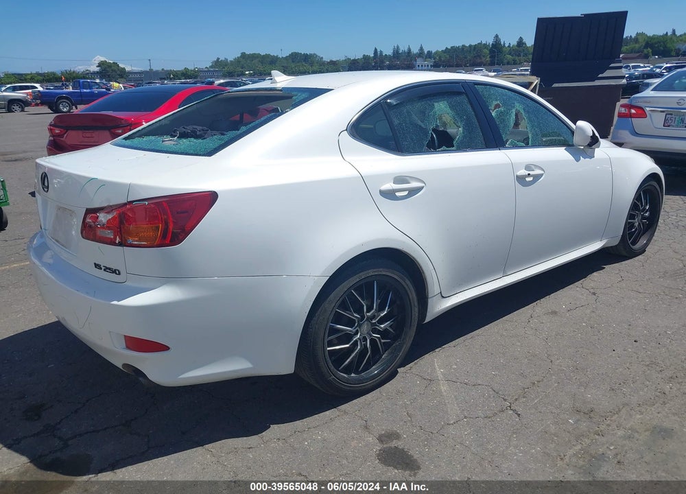 2007 LEXUS IS 250 VIN: JTHBK262172039894
