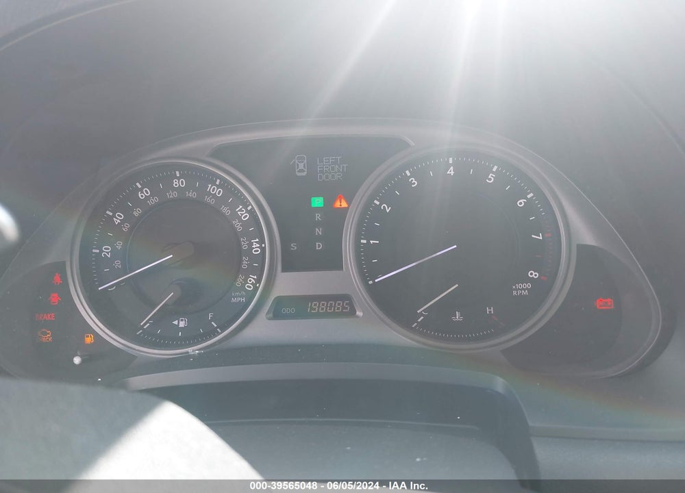 2007 LEXUS IS 250 VIN: JTHBK262172039894