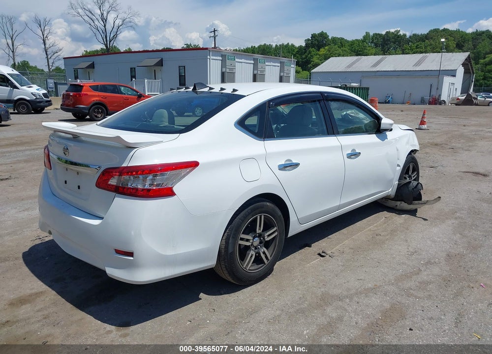 2015 NISSAN SENTRA S VIN: 3N1AB7AP1FY380406