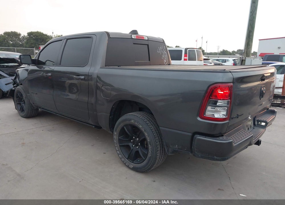2022 RAM 1500 LONE STAR 4X4 5'7 BOX VIN: 1C6RRFFG3NN297920