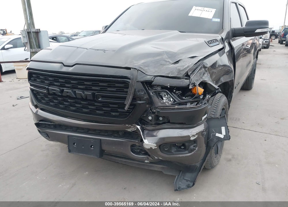 2022 RAM 1500 LONE STAR 4X4 5'7 BOX VIN: 1C6RRFFG3NN297920