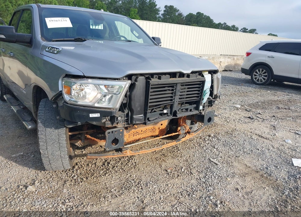 2019 RAM 1500 BIG HORN/LONE STAR QUAD CAB 4X4 6'4 BOX VIN: 1C6SRFBT9KN759221