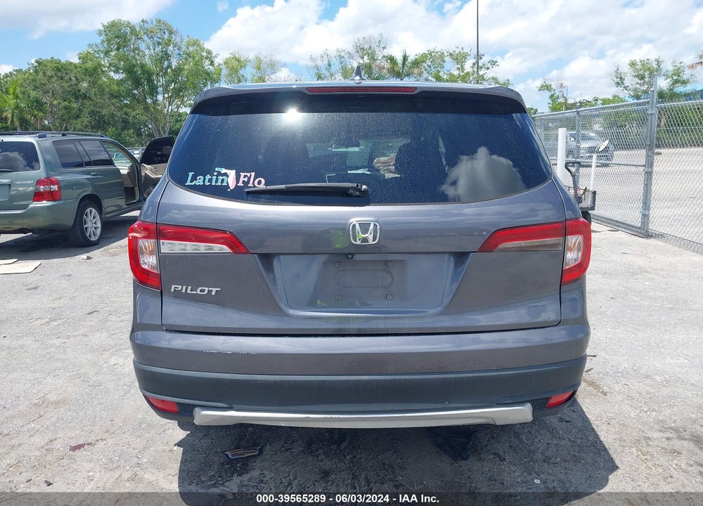 2019 HONDA PILOT VIN: 5FNYF5H31KB008884