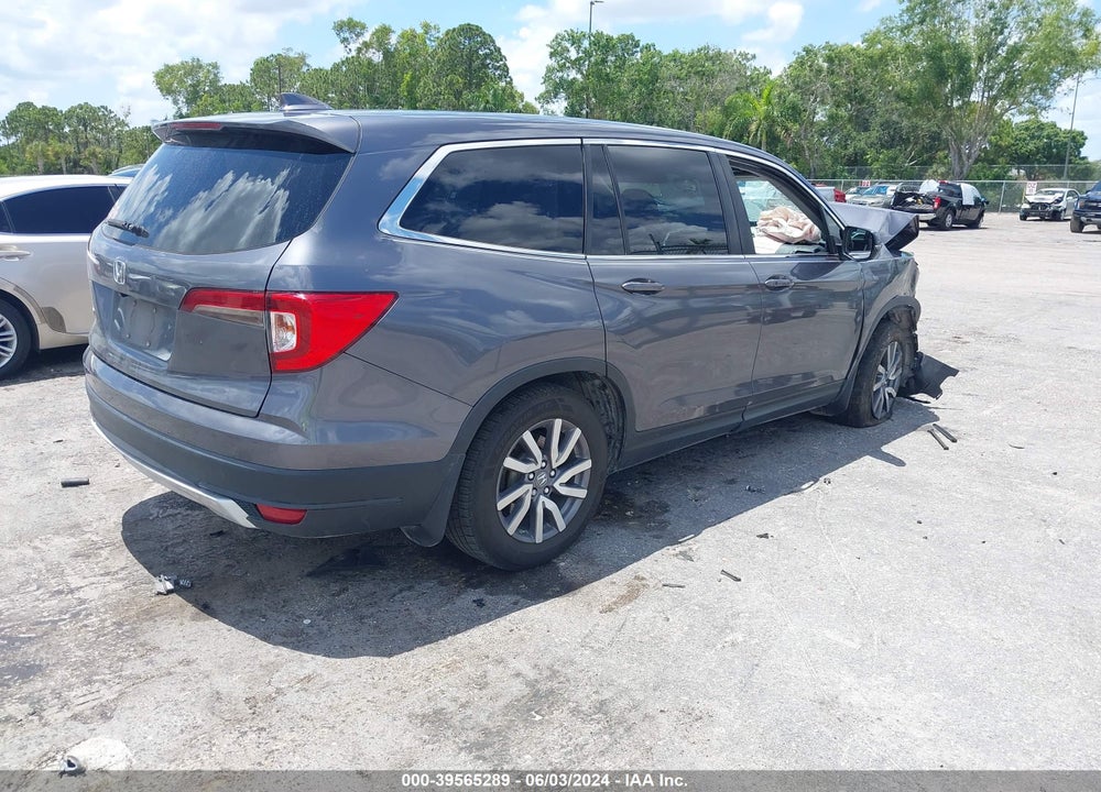 2019 HONDA PILOT VIN: 5FNYF5H31KB008884