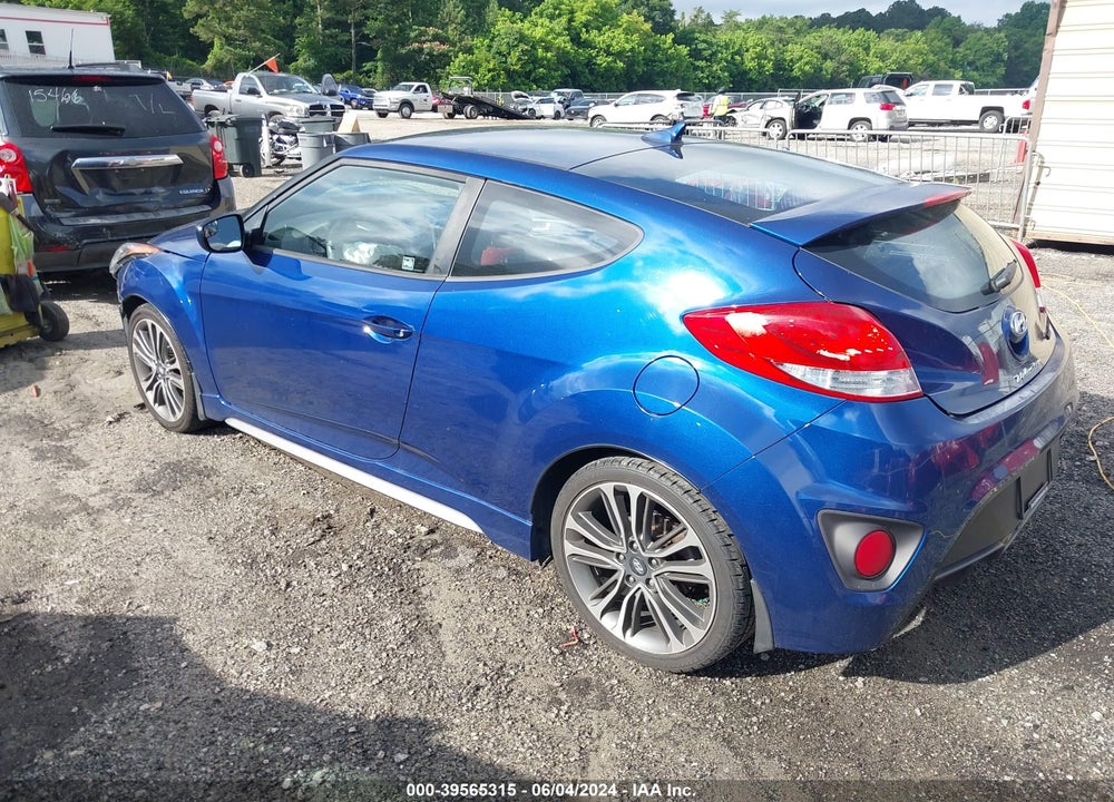 2016 HYUNDAI VELOSTER TURBO R-SPEC VIN: KMHTC6AE1GU285422