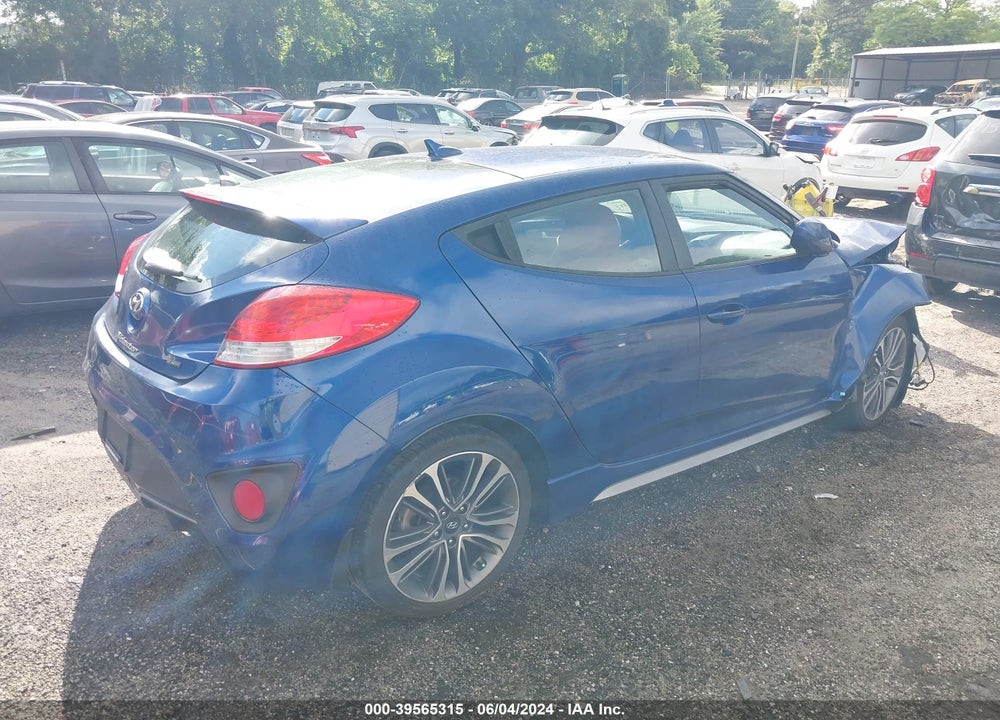 2016 HYUNDAI VELOSTER TURBO R-SPEC VIN: KMHTC6AE1GU285422