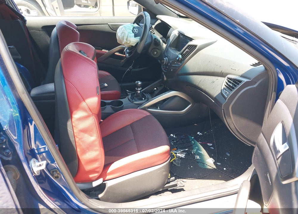 2016 HYUNDAI VELOSTER TURBO R-SPEC VIN: KMHTC6AE1GU285422