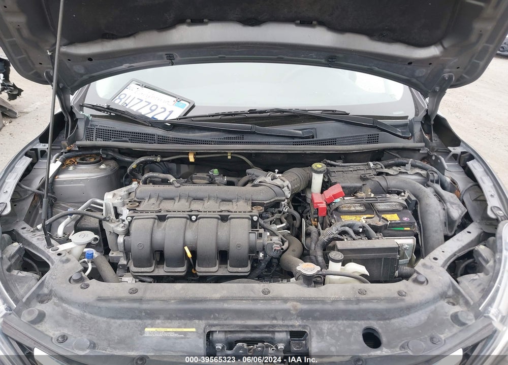 2017 NISSAN SENTRA SV VIN: 3N1AB7AP9HY344403