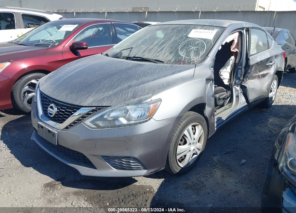 2017 NISSAN SENTRA SV VIN: 3N1AB7AP9HY344403