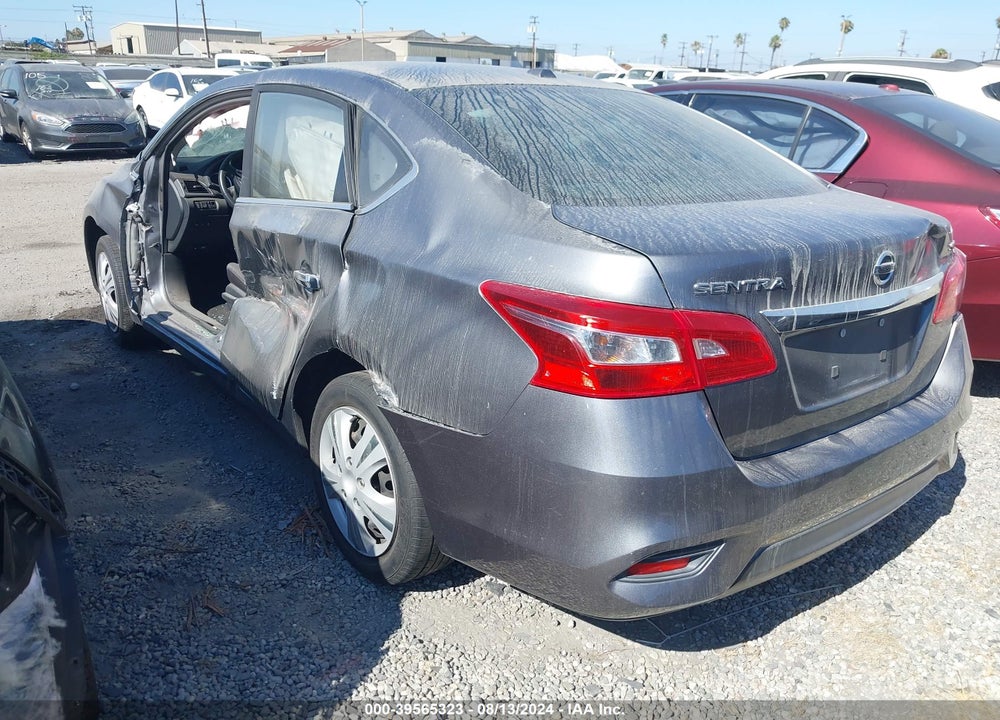 2017 NISSAN SENTRA SV VIN: 3N1AB7AP9HY344403