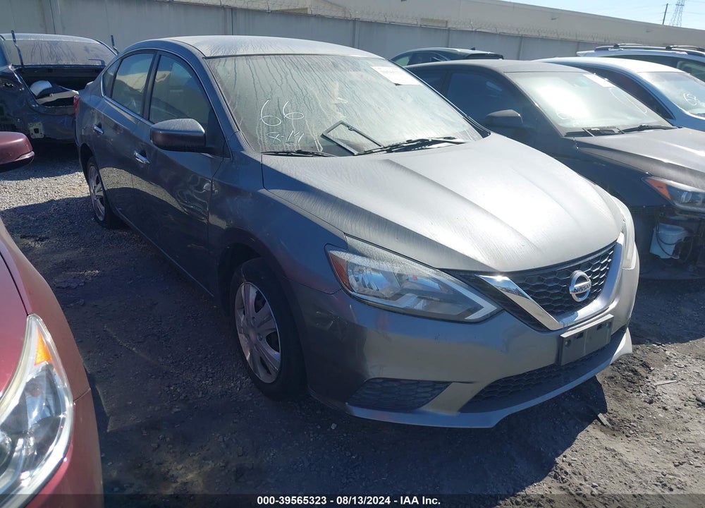 2017 NISSAN SENTRA SV VIN: 3N1AB7AP9HY344403