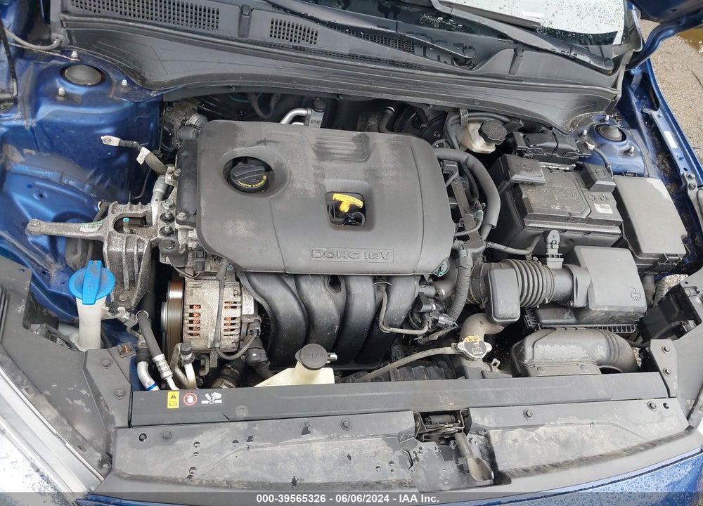 2021 KIA FORTE VIN: 3KPF24AD2ME307504