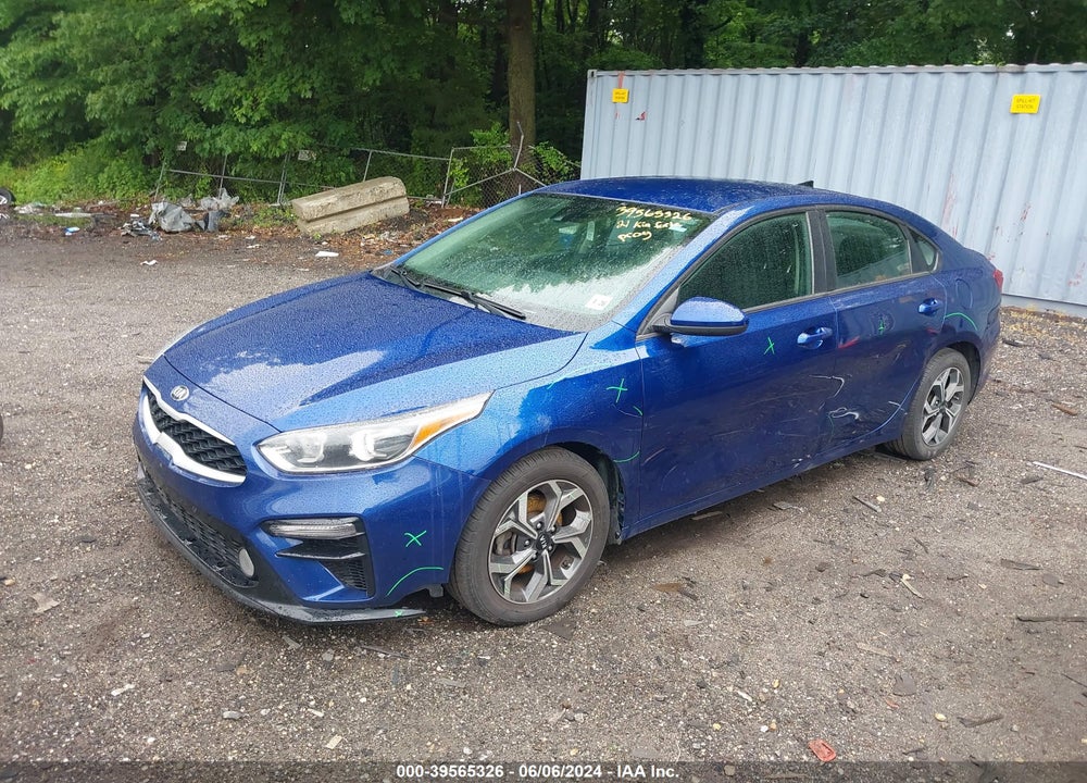 2021 KIA FORTE VIN: 3KPF24AD2ME307504