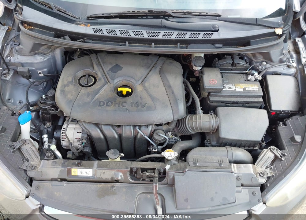 2013 HYUNDAI ELANTRA GLS VIN: 5NPDH4AE6DH398870