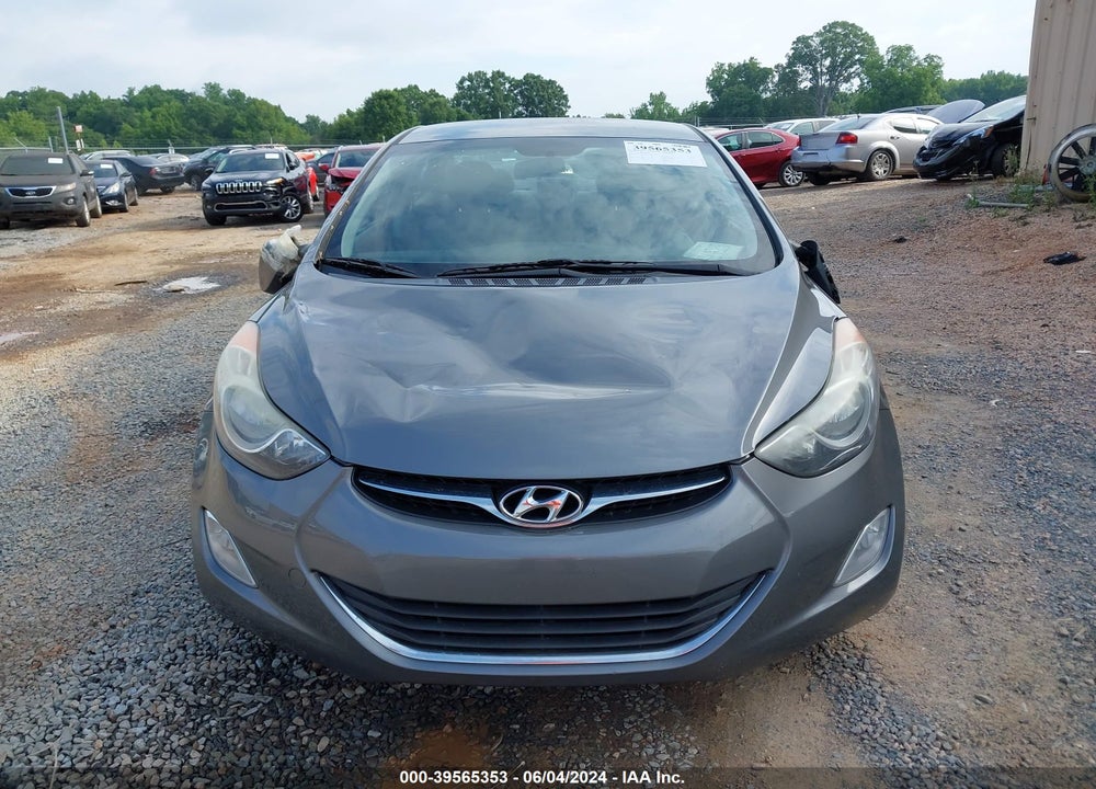 2013 HYUNDAI ELANTRA GLS VIN: 5NPDH4AE6DH398870