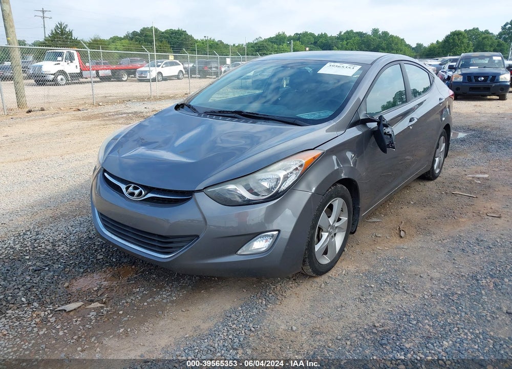 2013 HYUNDAI ELANTRA GLS VIN: 5NPDH4AE6DH398870