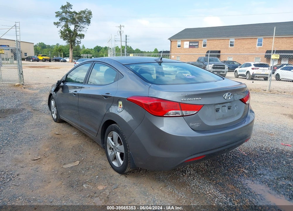 2013 HYUNDAI ELANTRA GLS VIN: 5NPDH4AE6DH398870