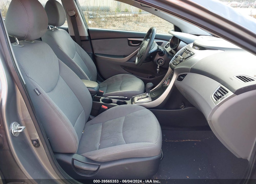 2013 HYUNDAI ELANTRA GLS VIN: 5NPDH4AE6DH398870