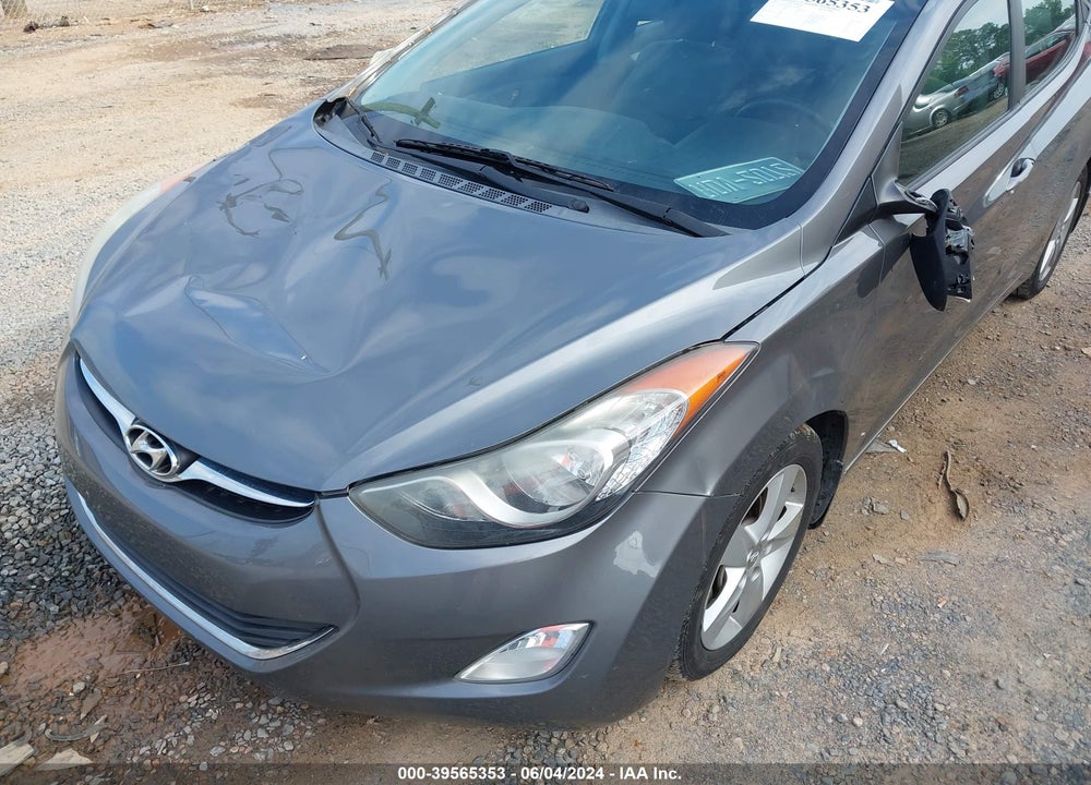 2013 HYUNDAI ELANTRA GLS VIN: 5NPDH4AE6DH398870