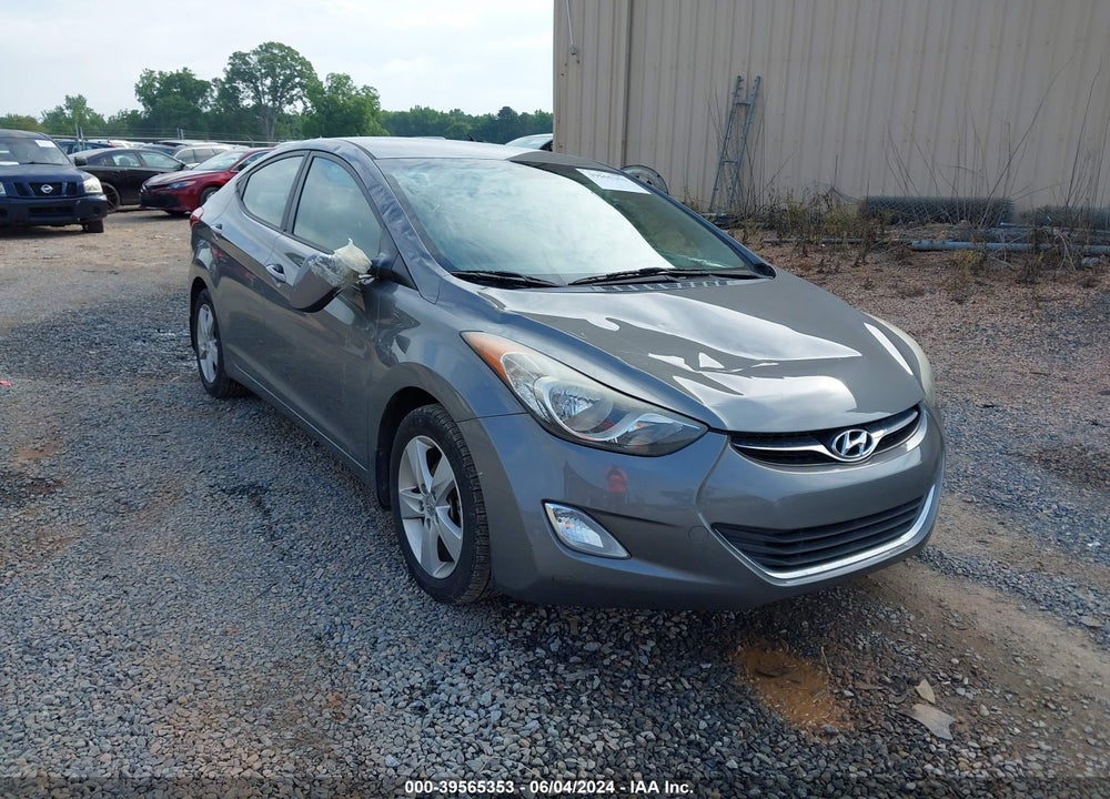 2013 HYUNDAI ELANTRA GLS VIN: 5NPDH4AE6DH398870