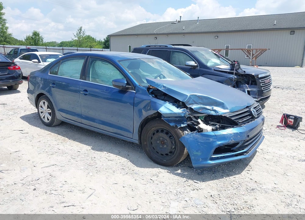2017 VOLKSWAGEN JETTA VIN: 3VW2B7AJ3HM227515