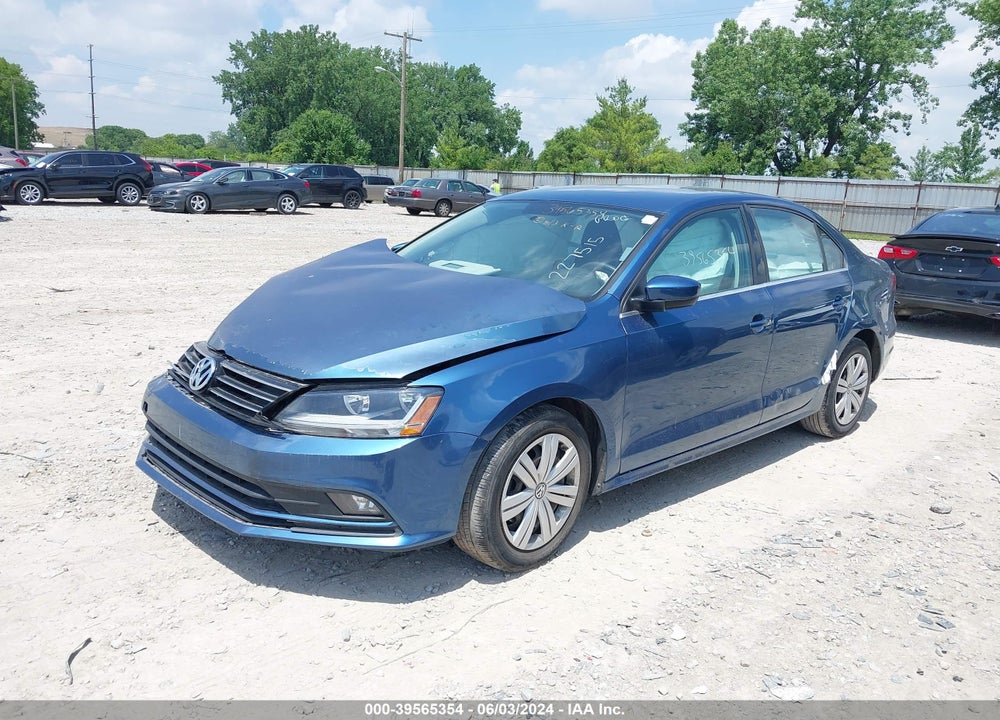 2017 VOLKSWAGEN JETTA VIN: 3VW2B7AJ3HM227515
