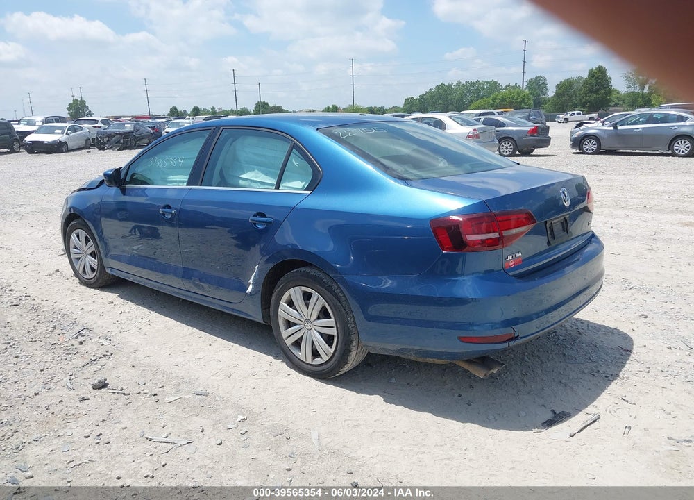 2017 VOLKSWAGEN JETTA VIN: 3VW2B7AJ3HM227515