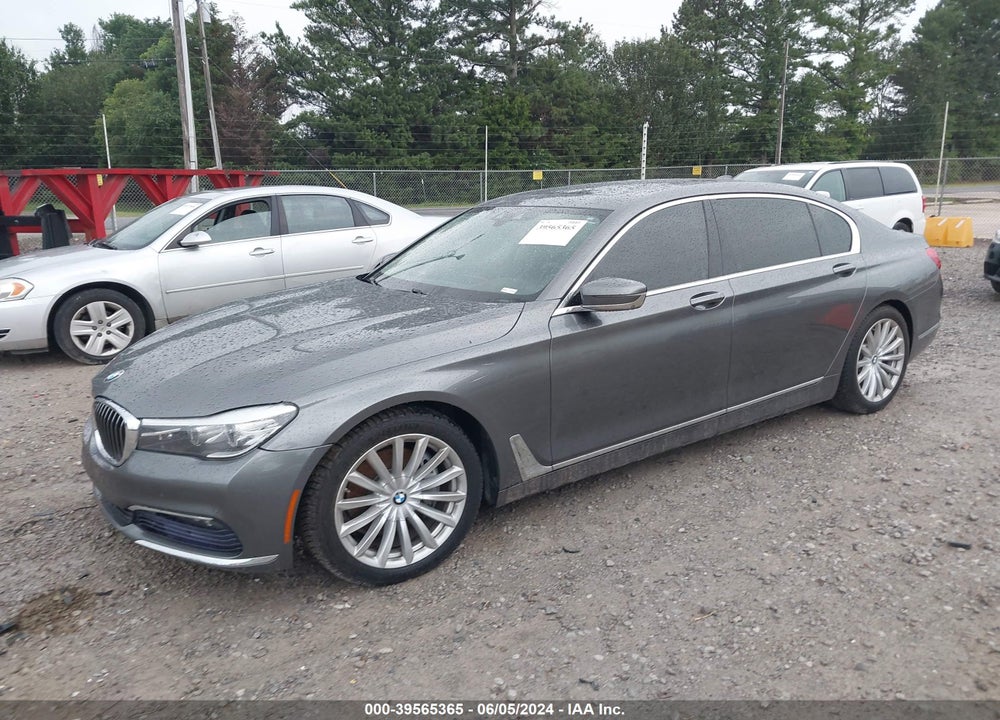 2017 BMW 740I VIN: WBA7E2C59HG739872