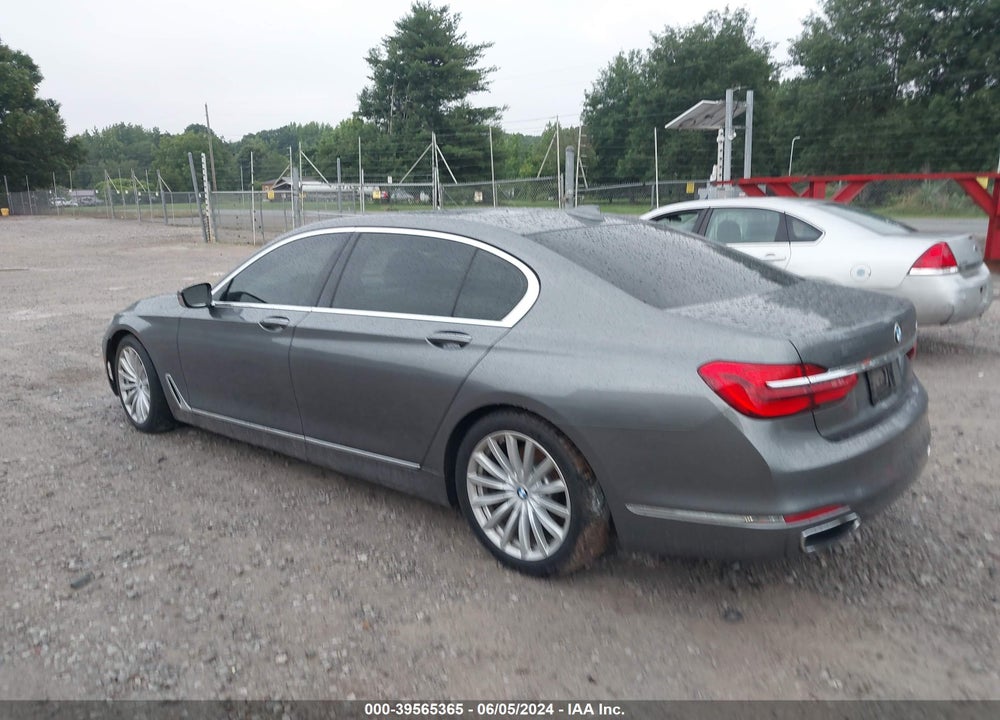 2017 BMW 740I VIN: WBA7E2C59HG739872